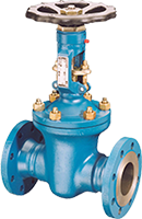 Gate valve with flange PN 10-40
